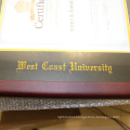 New design high quality Original cherry wood college diploma picture photo frame